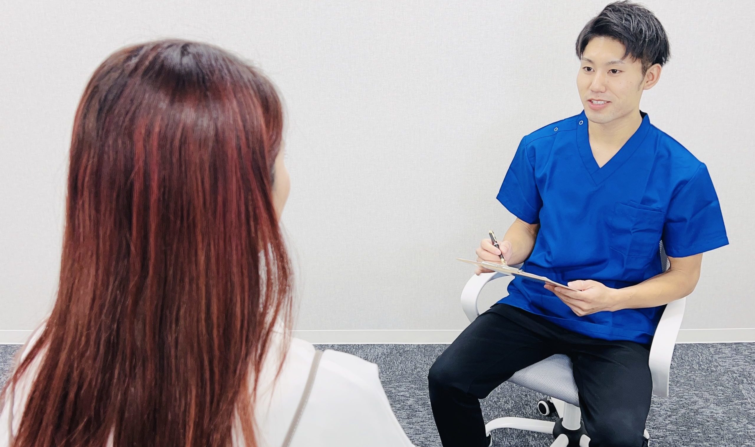 カウンセリング中の様子